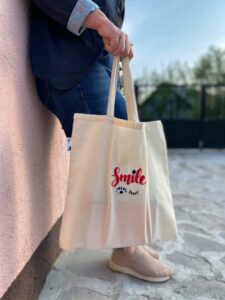 Handmade bag _ SMILE