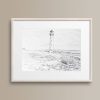 "Slangkop Lighthouse in Cape Town" graphic sketch