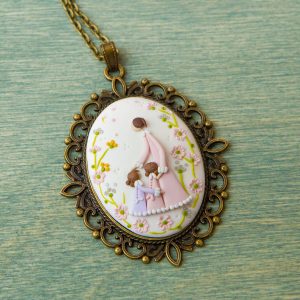 Necklace Lilac “Mother and Daughters”