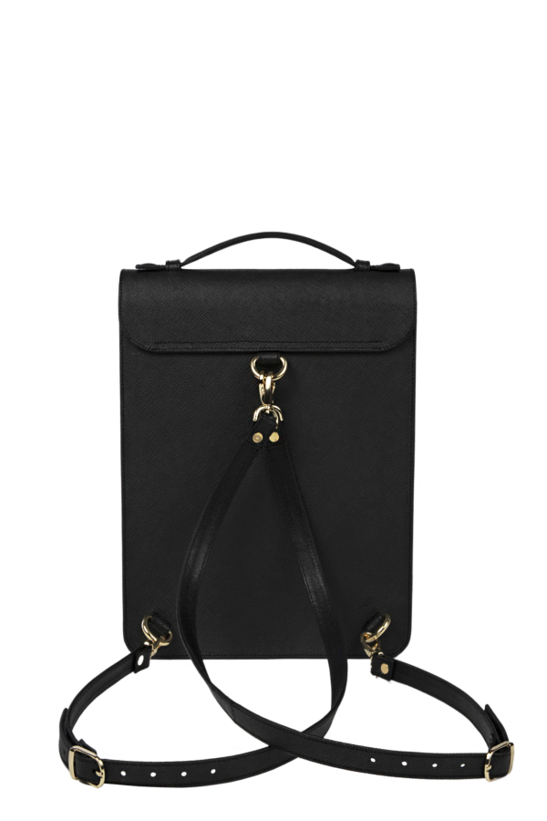 Unisex structured backpack