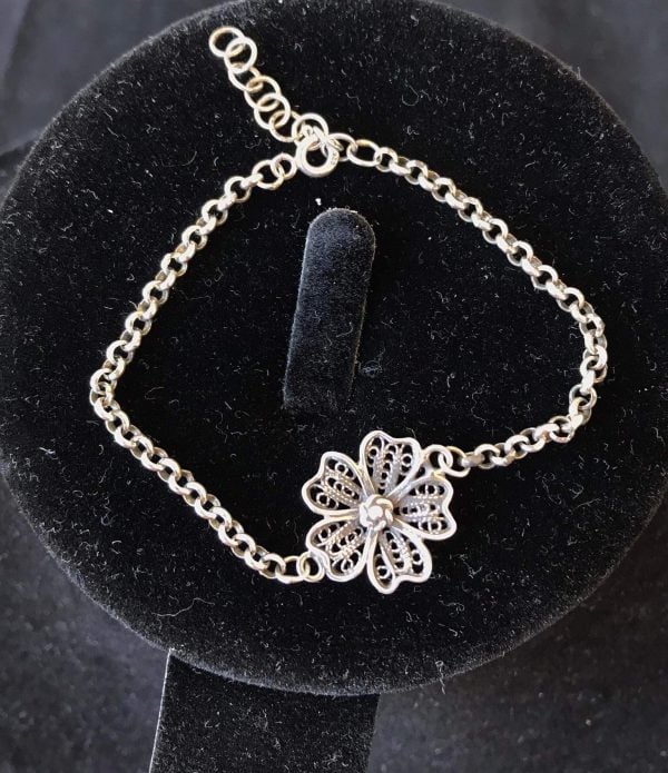 Silver Filigree Handmade Bracelet