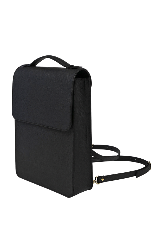 Unisex structured backpack