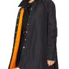 Lightweight asymmetric raincoat