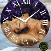 Black Walnut Wood Wall Clock