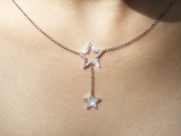 "Stars" Silver Necklace