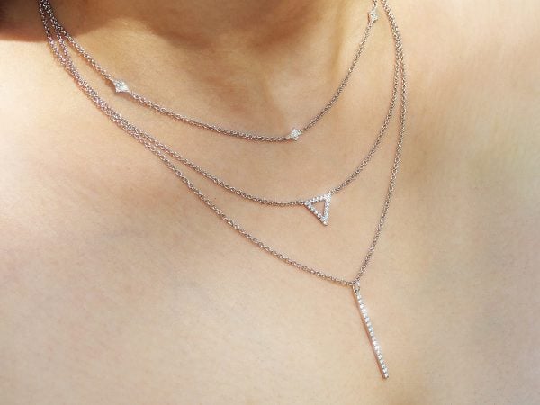 "Feminism" Silver Necklace