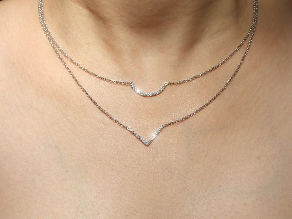 Necklace "Victory" silver