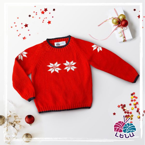 "Snowflakes" Kids Sweater