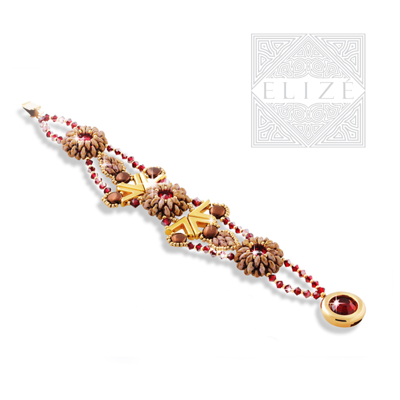 Buy Red Valentine Pearl & Swarovski Crystal Heart-Love Dangling Charms  Stylish Bracelet Fashion Jewellery. (Hello Kitty shamballa Bracelet) at  Amazon.in