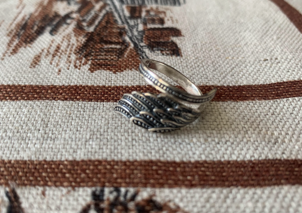 Leaf Armenian Silver Ring