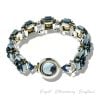 Elizé® CRYSTALS MAGIC COLLECTION – PRECIOSA® CRYSTAL LALUNA BRACELET – LUMINUOUS INDICOLITE