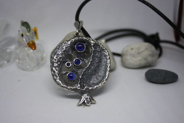 Pomegranate Armenian Pendant with stones