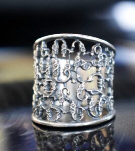 Sterling silver 925 rmenian ring Armenian alphabet ring Adjustable ring Armenian letters handmade ring Armenian spirit 925 siler ring for her best Armenian gift