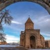 Winter Tatev. Photo print.