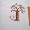 Tree of Life with Armenian Bird Letter T-shirt For Adults