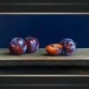 Plums oil painting 35x 50 framed