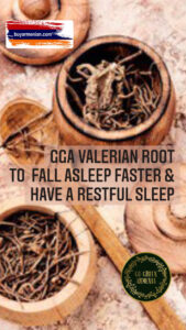 GGA Valerian Root Tea (200g) so you can sleep better
