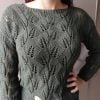 Handmade crocheted blouse