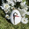 EASTER EGG WITH ARMENIAN BIRD LETTERS