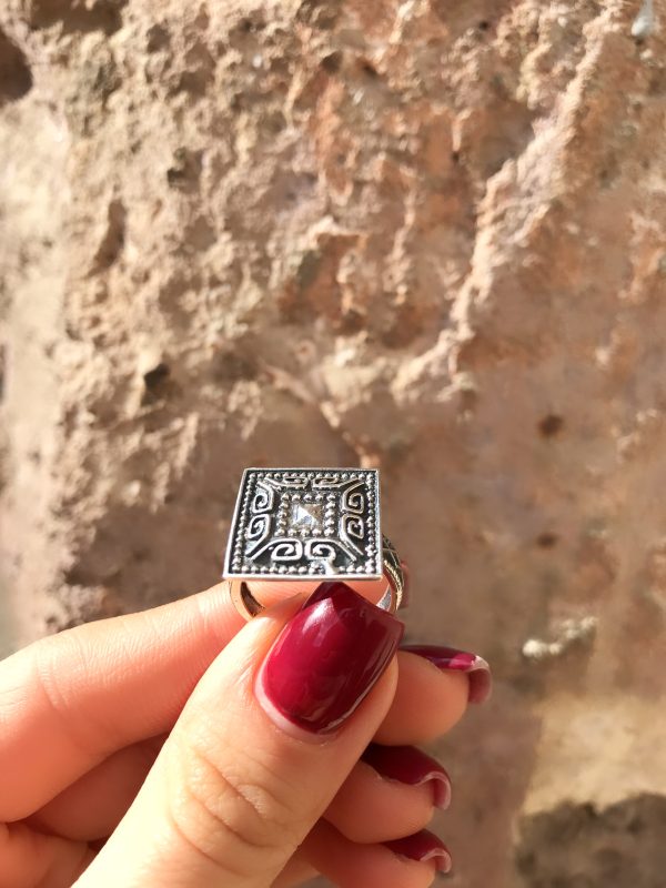 Armenian ring sterling silver 925 handmade ring adjustable ring Best Armenian jewellery