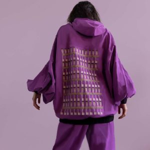 Violet hoodie