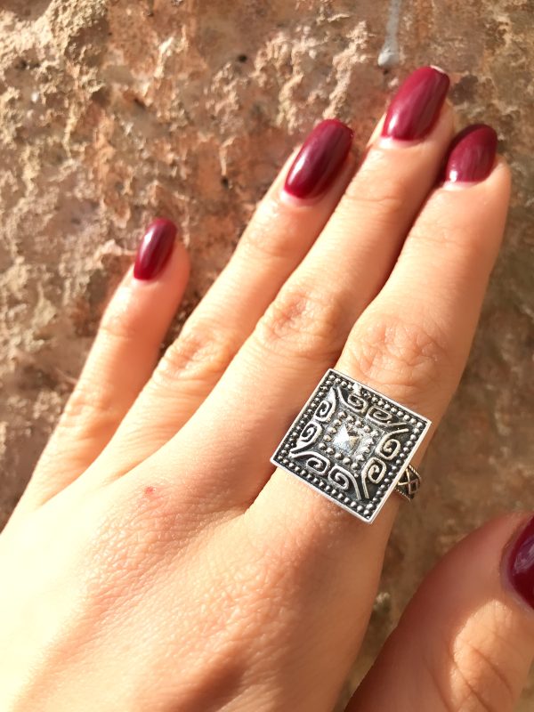 Armenian ring sterling silver 925 handmade ring adjustable ring Best Armenian jewellery