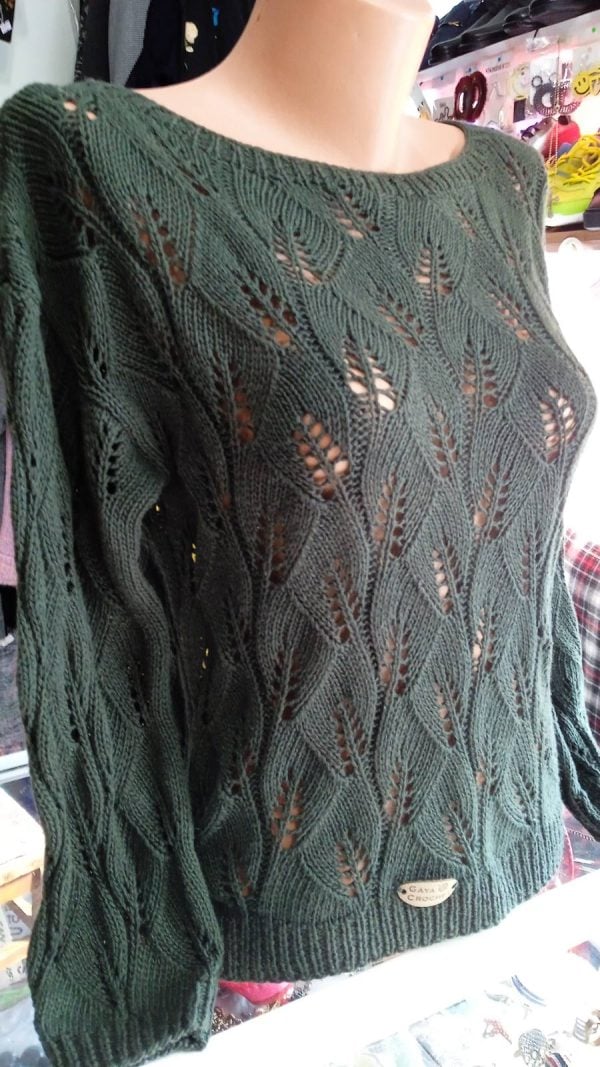 Handmade crocheted blouse