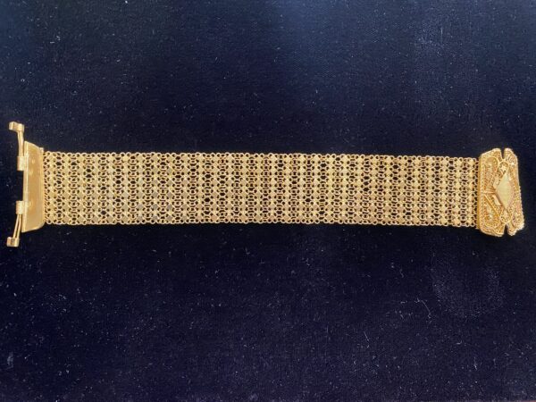 54 grams Handmade 21 karat Gold Bracelet