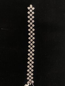 18 karat White Gold Diamond Bracelet