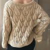Handmade knitted blouse with italian