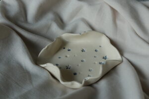 Ceramic plate from “Collection of hidden dreams”