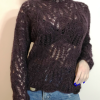 handmade mohair sweater chunky mohair pullover hand knitted mohair jumper