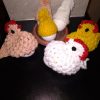 Easter Egg Crochet Decoration 6pcs/set