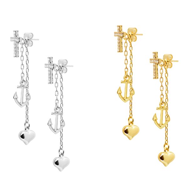Trinity earrings by Anet's Collection
