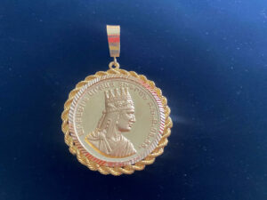 48 grams Gold 21K King Tigran medallion