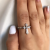 Armenian Ring Sterling Silver 925 Armenian jewellery handmade ring cross ring Sterling silver cross jewellery ring with a cross