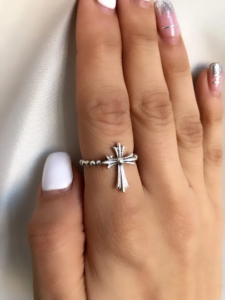 Armenian Ring Sterling Silver 925 Armenian jewellery handmade ring cross ring Sterling silver cross jewellery ring with a cross