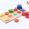 "Colorful Geometry" Wooden Toy