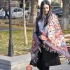 Cashmere scarf "Armenian carpet Khachen, Artsvashen " by Gandz #3248