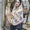 "Armenian Bird-Letters" Silk Scarf