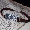 “Khachkar” sterling silver bracelet
