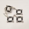 Onyx Silver Jewelry Set