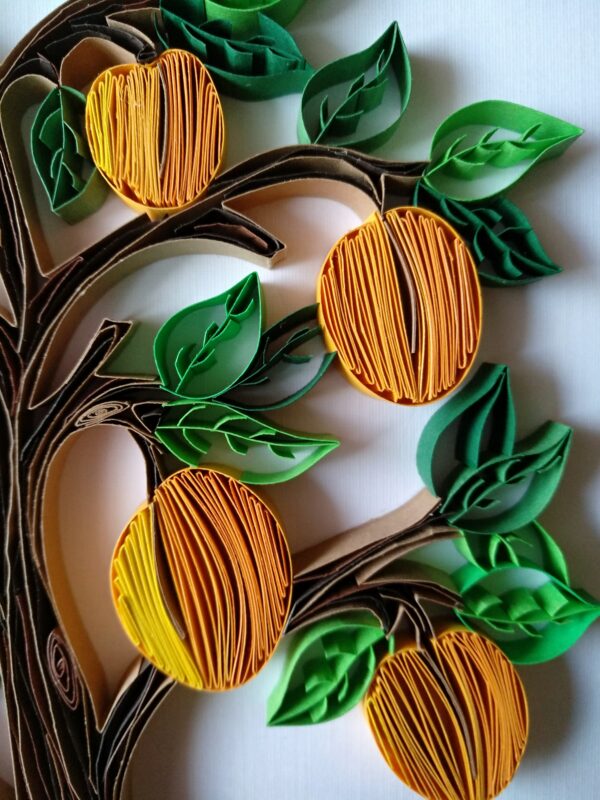 Quilled Armenian Apricot Tree of Life