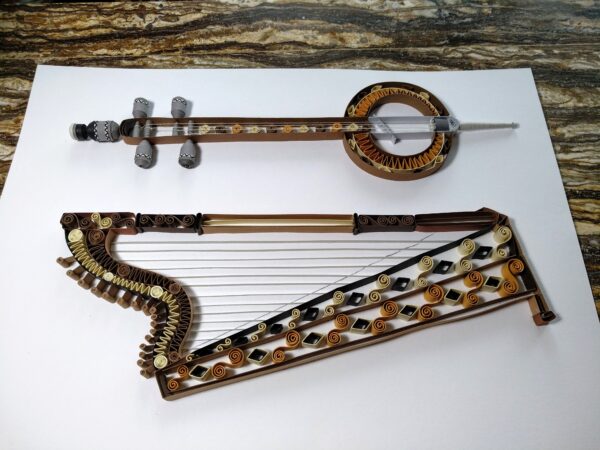 Quilled Harp and Qamancha