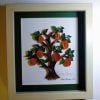 Quilled Armenian Apricot Tree of Life