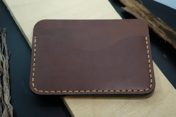 Brown Leather Card Holder