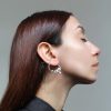 Ear Cuff Earring 925 Solid Sterling, Chunky handmade Hoop Ear Cuffs, Thick Ear Cuff, Everyday Ear Cuff, Pearl Earring, trend birthday gift