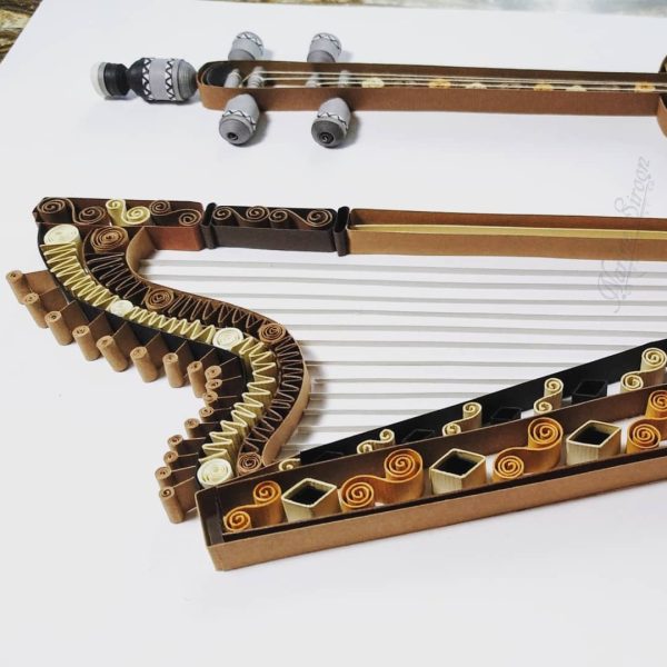 Quilled Harp and Qamancha