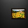 " Landscape with sunflowers"