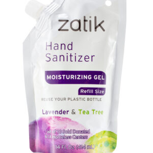 Zatik Naturals Lavender & Tea Tree Hand Sanitizer Refill